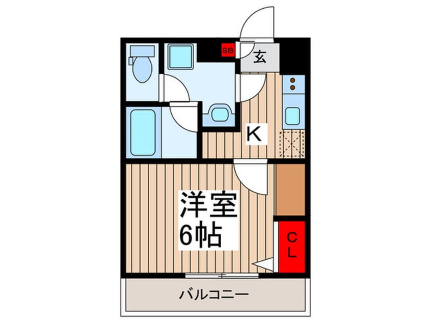 間取図 仮)リブリ・ＳＫ戸田