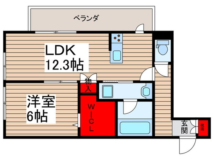 間取り図 エストフォート上本郷