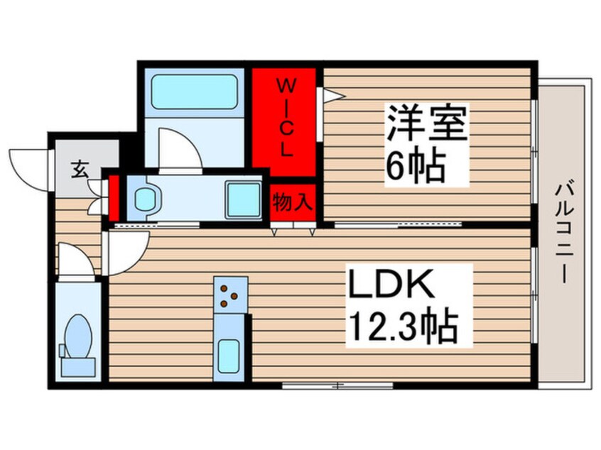 間取図 エストフォート上本郷