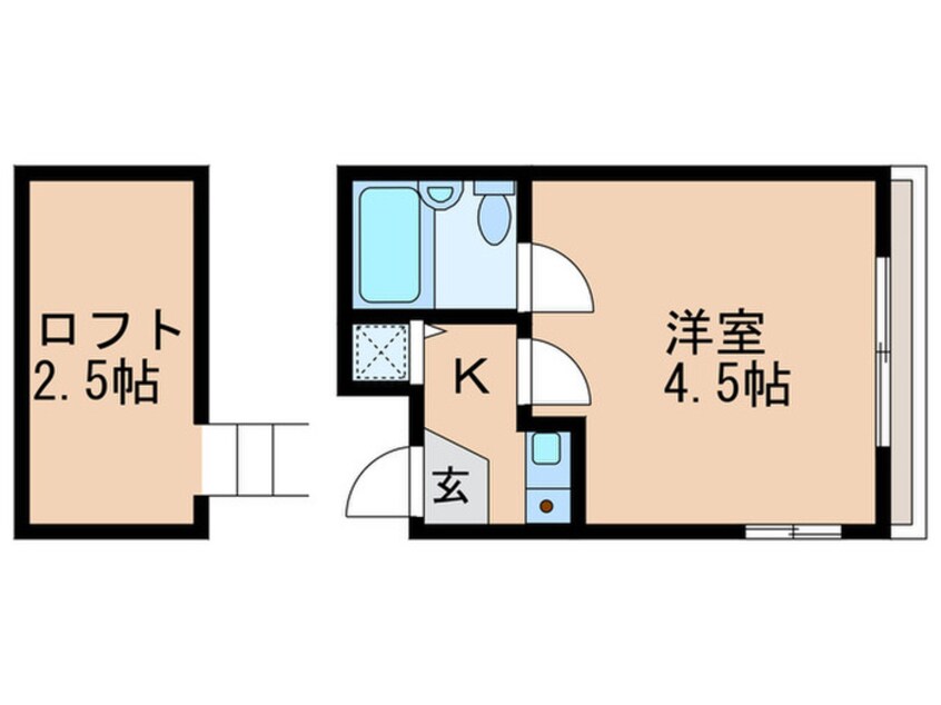 間取図 MAC大山ハイム B棟