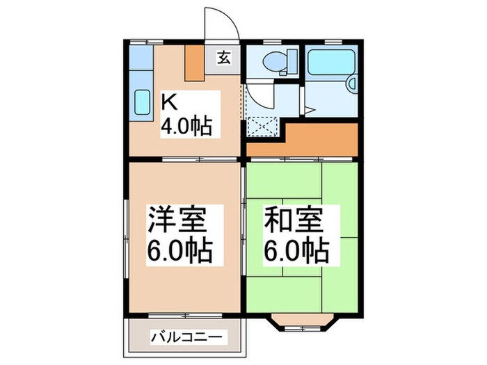 間取り図 リバーサイドグリーン
