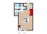 Housekul-S4 1Kの間取り