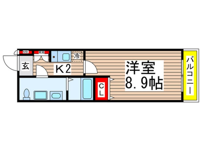 間取図 アーク船橋