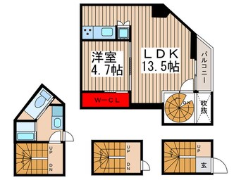 間取図 アリュイッテ清澄白河