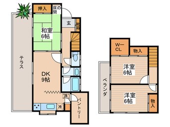 間取図 学園西町戸建