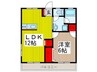 メゾンアイ 1LDKの間取り