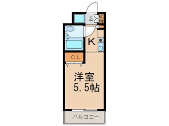 間取図 広洋フォルム梶ヶ谷(101)