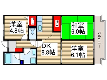 間取図 スターヴィヴレ