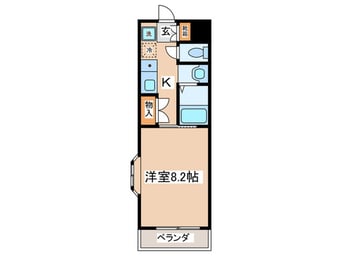間取図 Cs24 HORIGUCHI