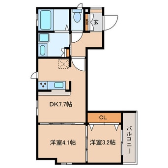 間取図 エスコート目白