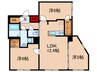目白19号マンション 3LDKの間取り