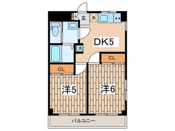 間取図 グロ－リ－ハイツ