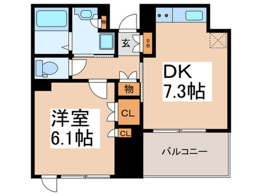 間取図 ボワエトワール立石