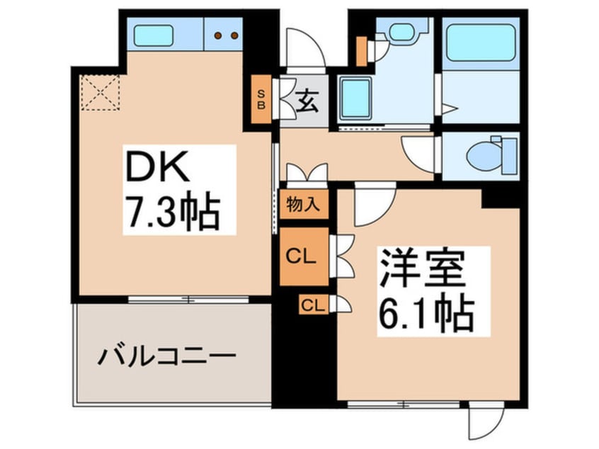 間取図 ボワエトワール立石