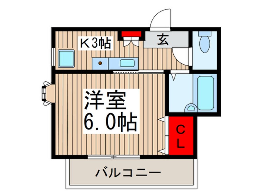 間取図 共栄ビル