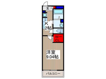 間取図 グレイス西所沢Ⅱ