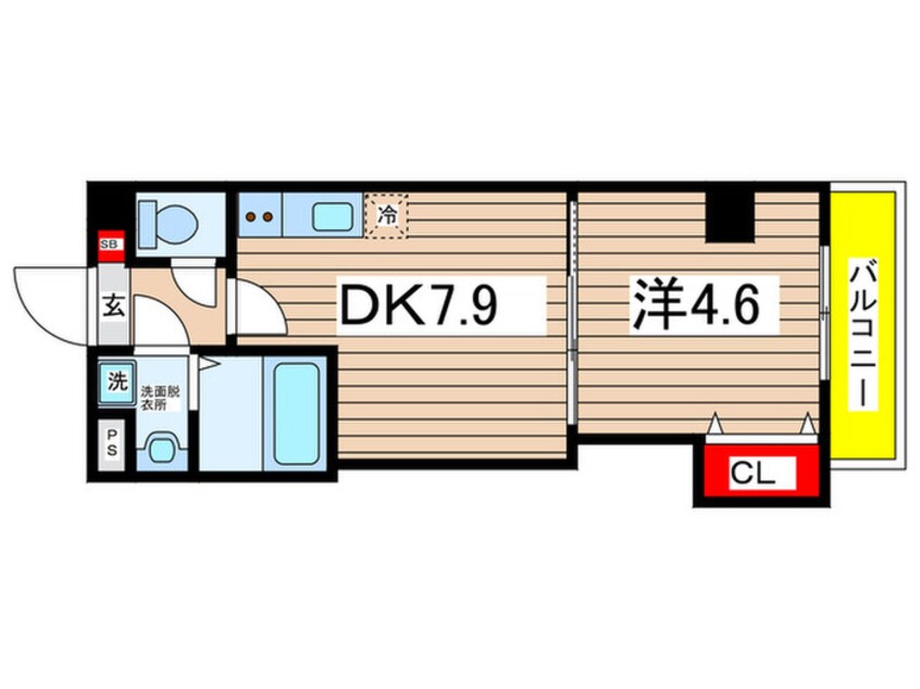 間取図 テリアズ港町