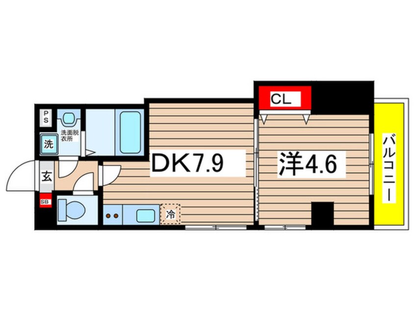 間取図 テリアズ港町