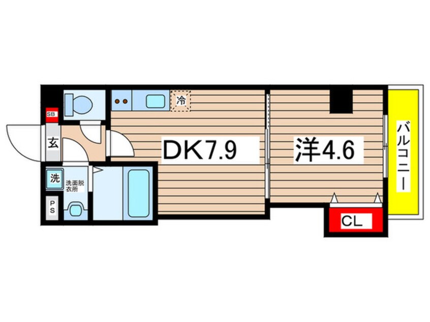 間取図 テリアズ港町