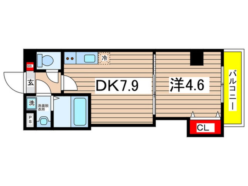 間取図 テリアズ港町