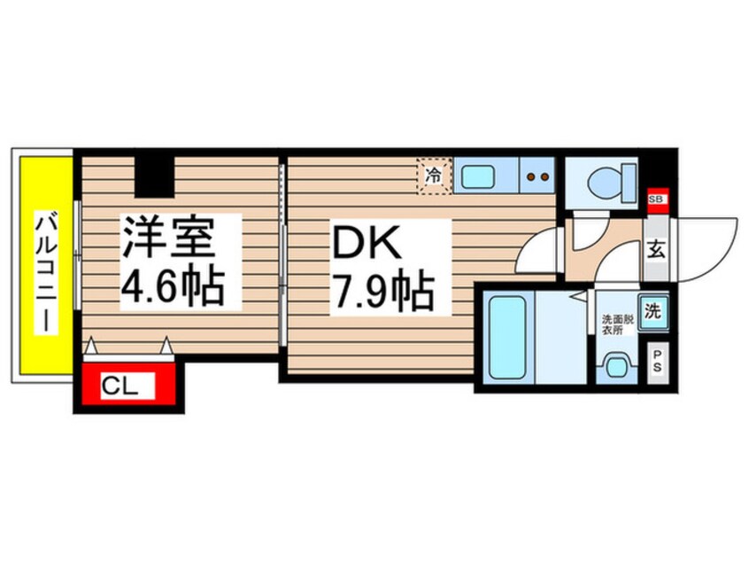 間取図 テリアズ港町