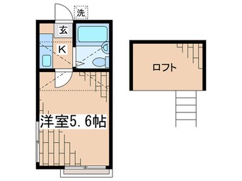 間取図 ｺｰﾎﾟ東淵野辺