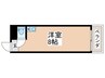フェリースカベ 1Rの間取り