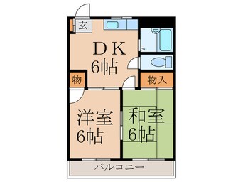 間取図 サンハイツ新堀