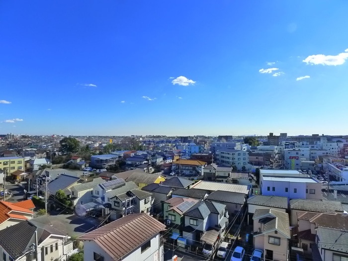 室内からの展望 グリ－ンコ－ポ五香（８０４）