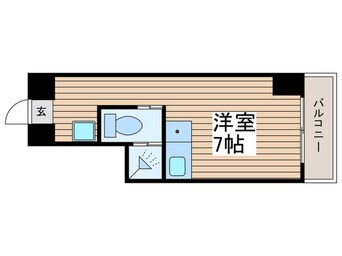 間取図 モナークマンション根岸(202)