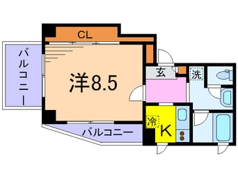 間取図 セントレジスＭ
