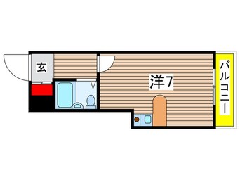 間取図 イーストセブン西千葉