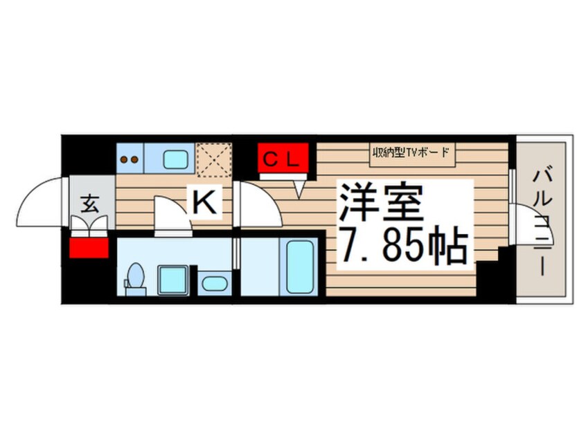 間取図 オーキッドレジデンス上野