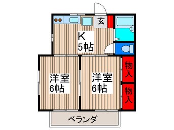 間取図 ファインスカイ上尾