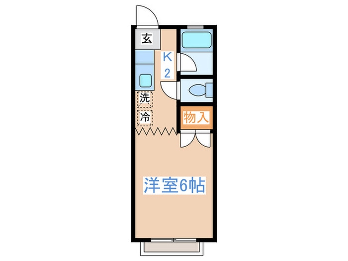 間取り図 サニ－ハイツ笹塚
