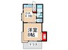 ライトハウス萩山 1DKの間取り
