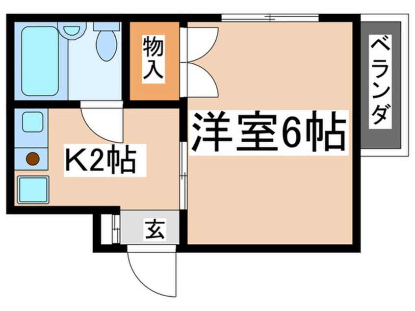 間取図 コ－ポサニ－
