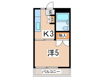 間取図 パストラル杉井