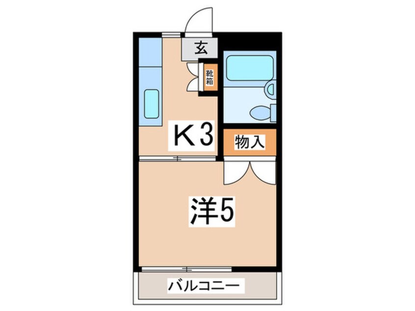 間取図 パストラル杉井