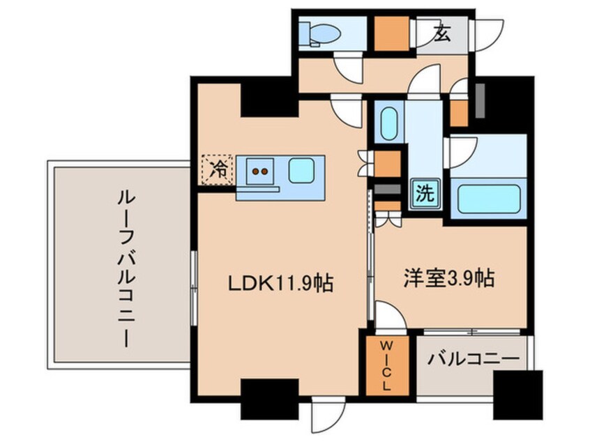 間取図 レジデンス文京春日