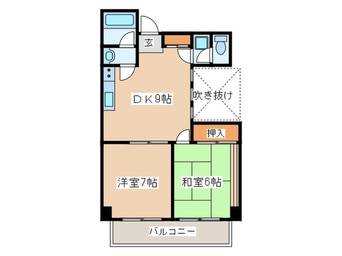 間取図 第二TSSﾋﾞﾙ