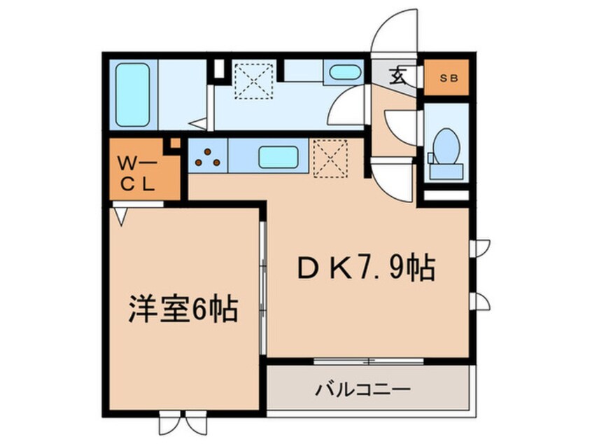 間取図 サンクレール小竹向原