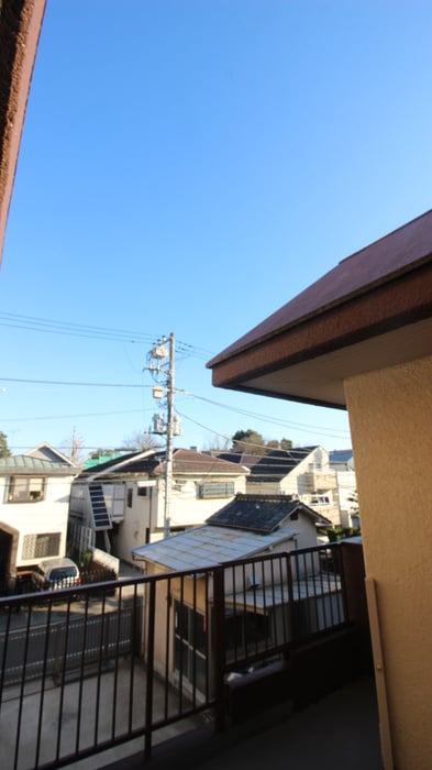 室内からの展望 道間マンション