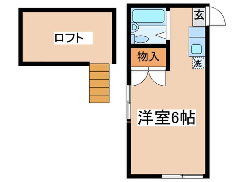 間取図 セフィ－ル程久保