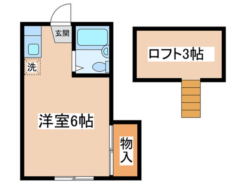 間取図 セフィ－ル程久保