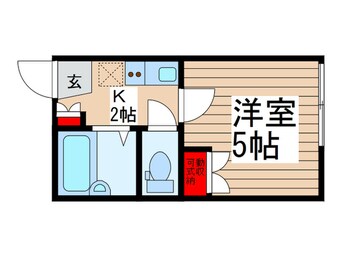 間取図 ヴィヴィエ東中野
