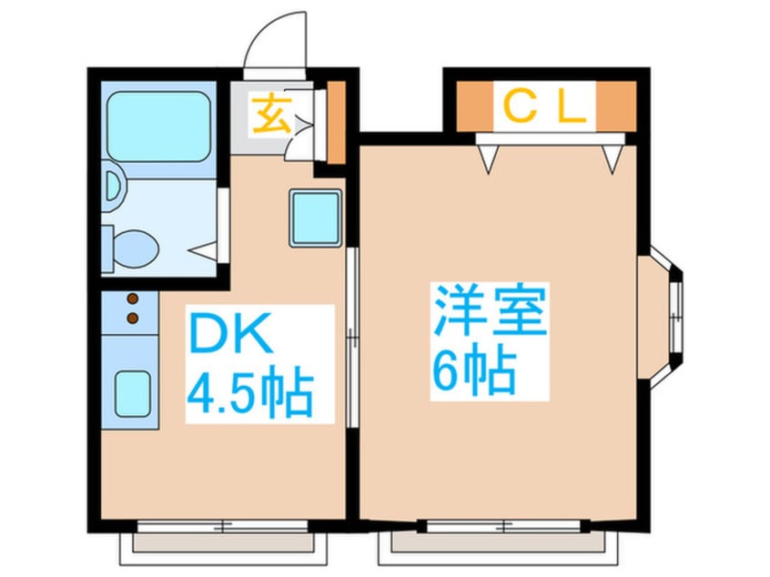 間取図 シティヴィラ上祖師谷
