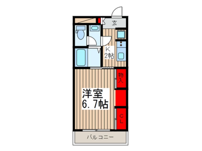 間取図 リブリ・戸田公園