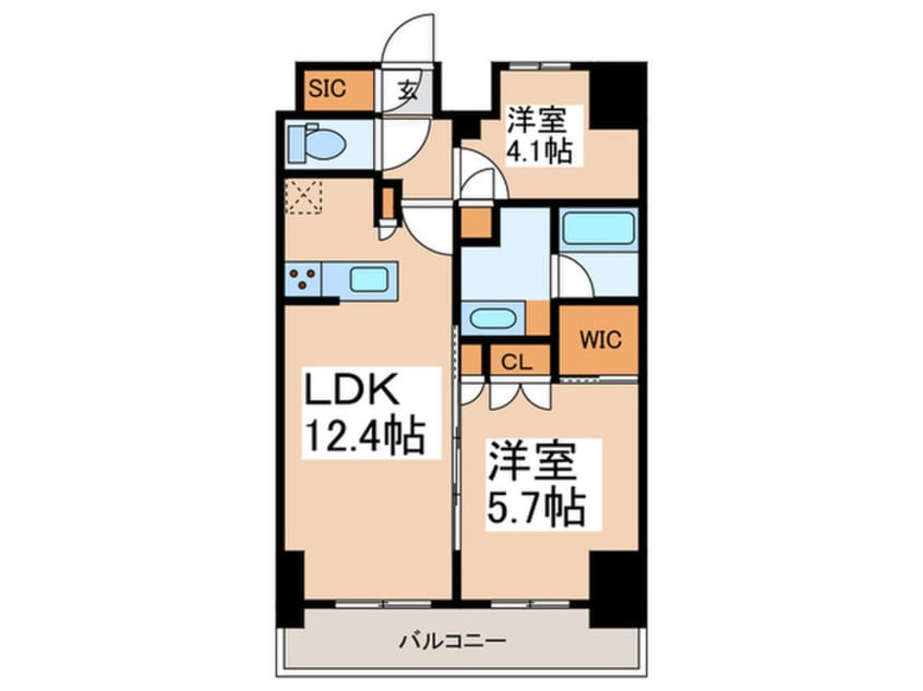 間取図 JMFレジデンス浅草橋三丁目