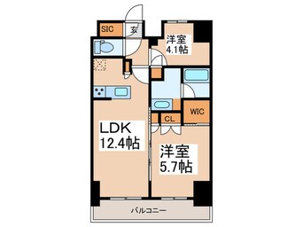 間取図 JMFレジデンス浅草橋三丁目